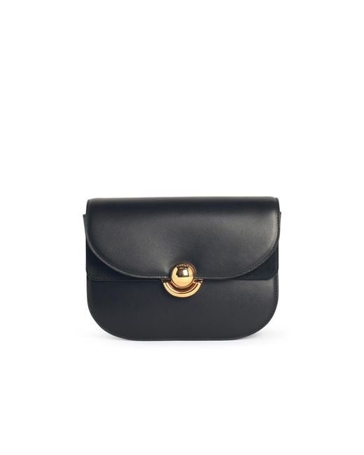 Furla Black 'Sfera' Lear Crossbody Bag for men