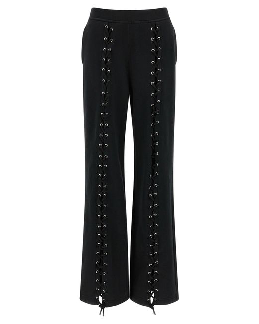 ROTATE BIRGER CHRISTENSEN Black Dreh Birger Christensen "Schnürung" Jogger