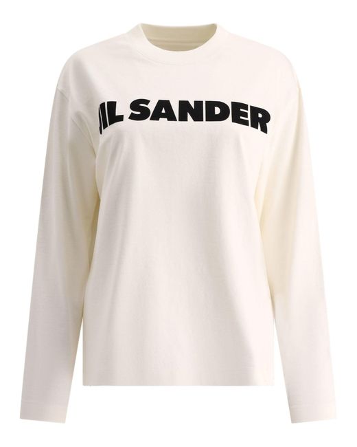 Jil Sander White "" T -Shirt