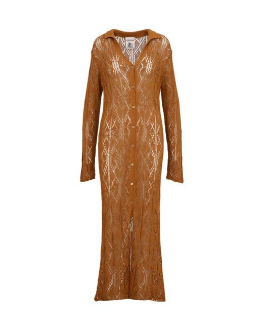 Semicouture Brown Dresses