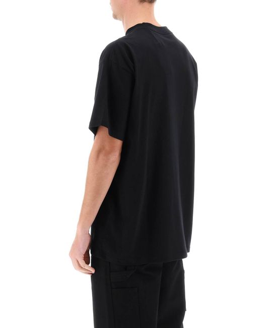 Carhartt Spree Halbtone gedrucktes T -Shirt in Black für Herren