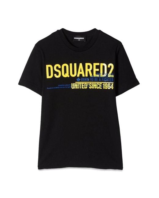 DSquared² Black ² Fibres T-Shirt