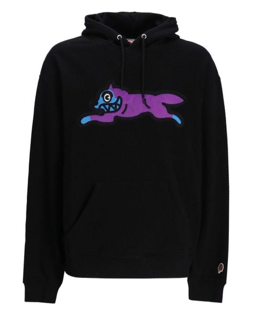 ICECREAM Running Dog Popover Hoodie in het Black voor heren