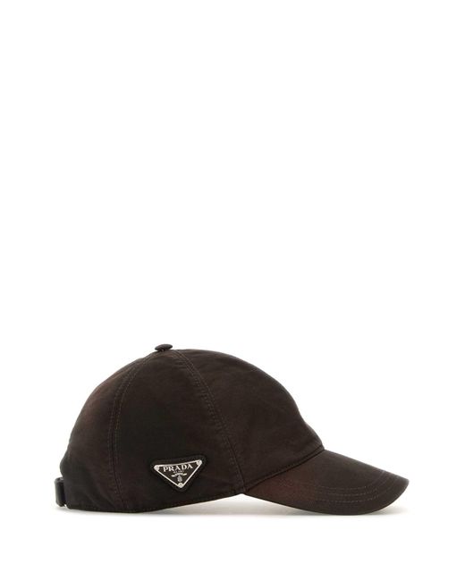 Prada Brown Hats for men
