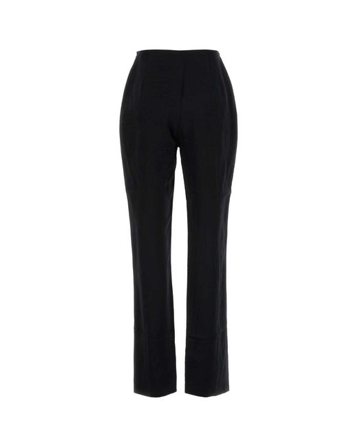 Nanushka Black Satin Pant