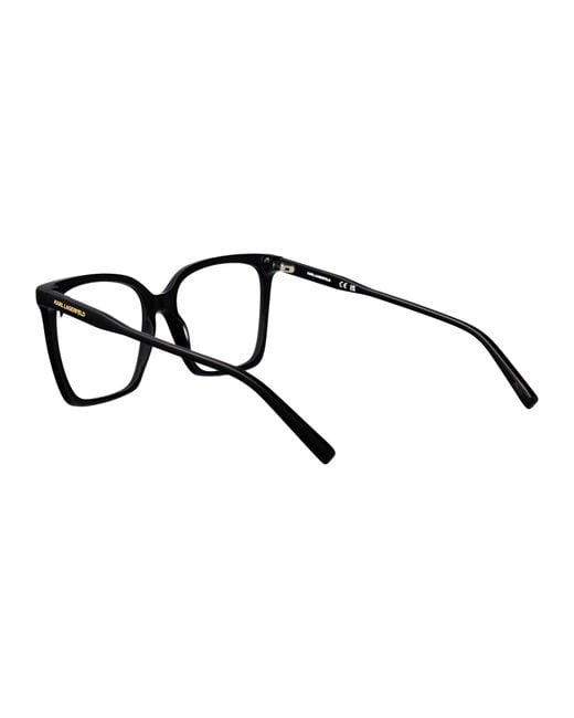 Karl Lagerfeld Black Acetate Glasses