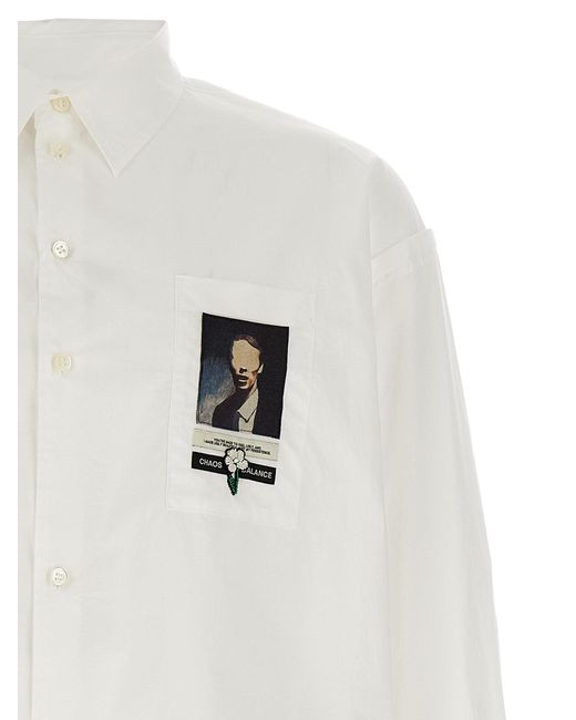 Undercover White 'Uc1 E4411' Shirt