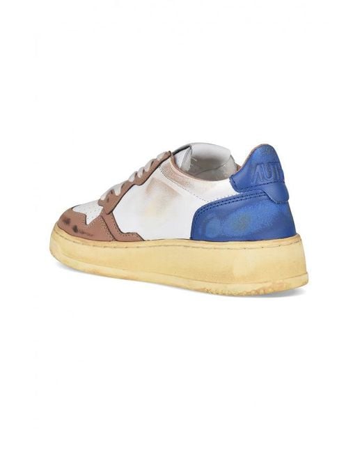 Autry Blue Super Vintage Sneakers