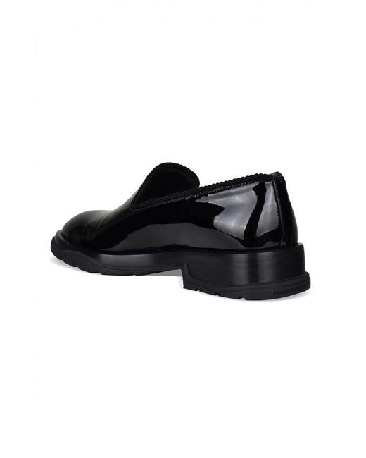 Alexander McQueen Black Alexander MC Queen schlüpfen auf Profilbettrade