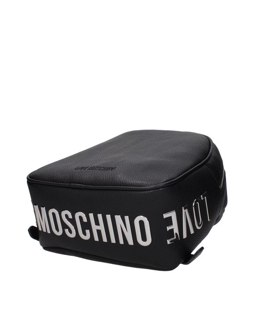 Love Moschino Black Backpacks And Pouches Polyurethane