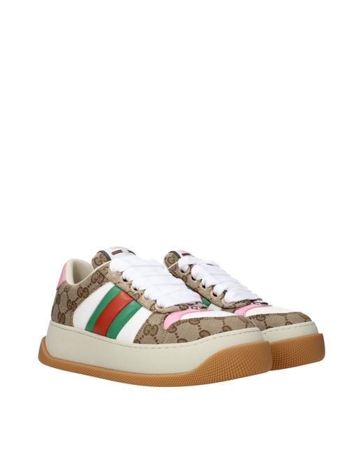 Gucci Multicolor Sneakers Fabric