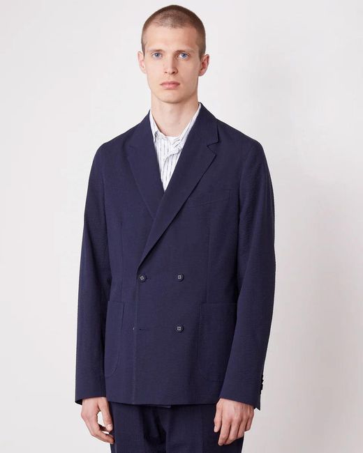 Officine Generale Jackets Blue