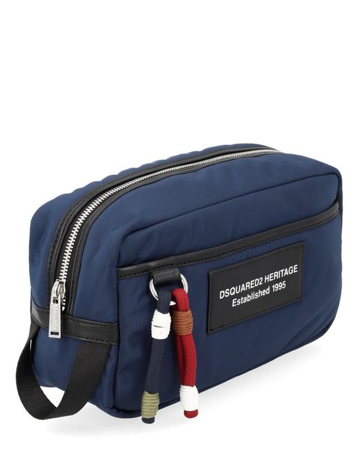 DSquared² Blue Borsa "heritage" for men