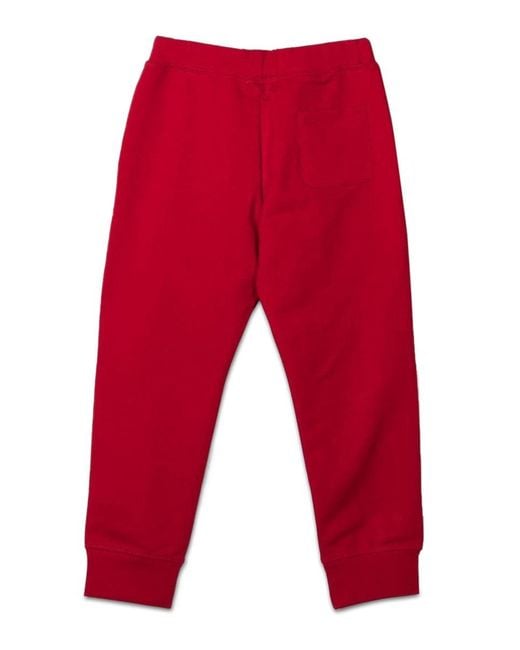 Emporio Armani Red Trouser