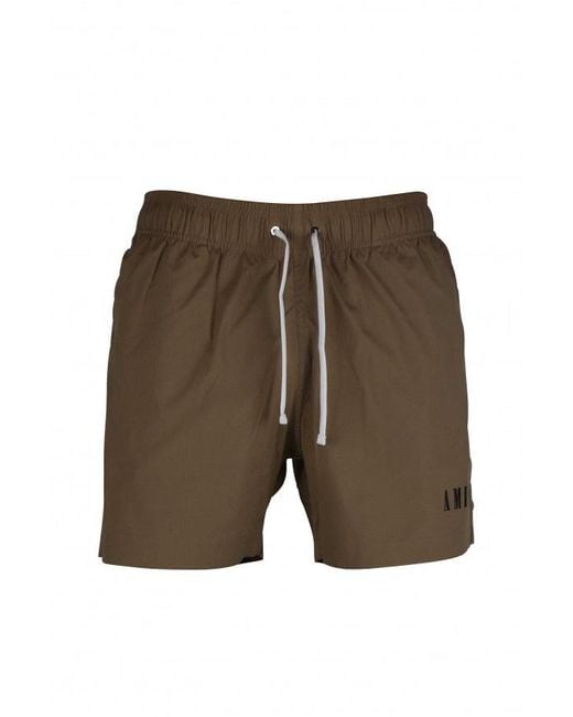 Amiri Green Polyester And Elastane Swim Shorts for men