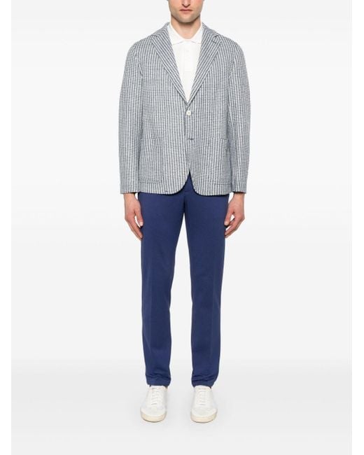 Circolo 1901 Blue Cotton Trousers for men
