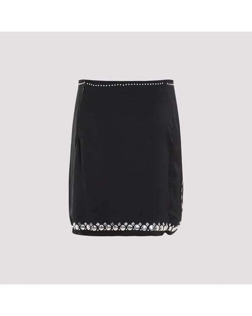Rabanne Black Mini Skirt