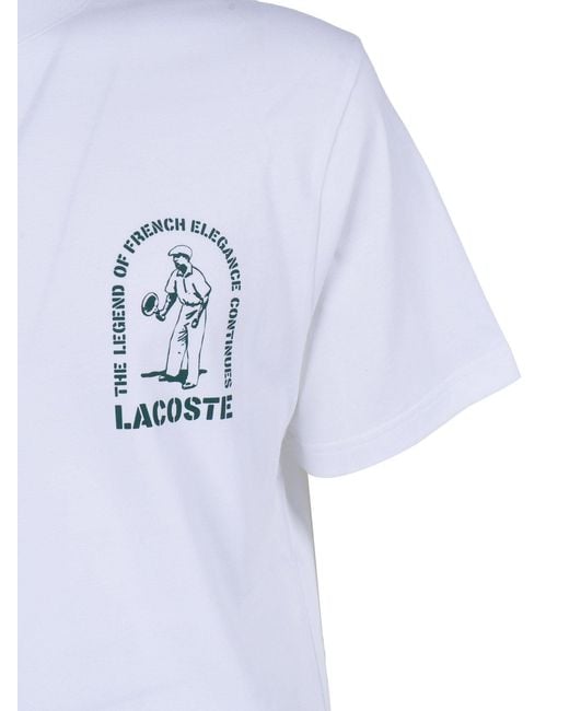 Lacoste White I'M The One Who's Got It