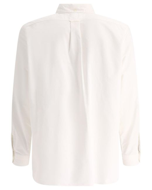Nanamica White Button Down Shirt for men