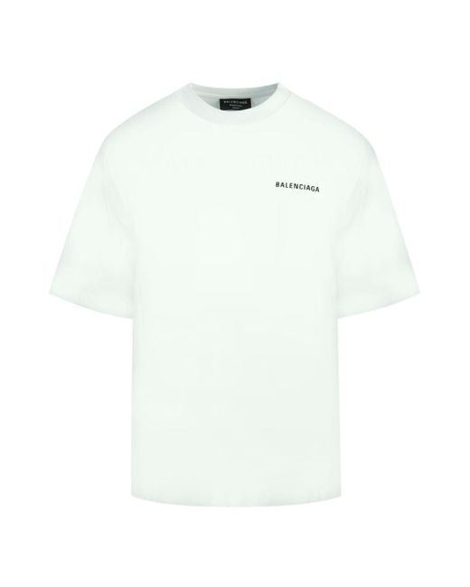 WL0 612966 TIVG5 9040 camiseta blanca Balenciaga de color Blanco | Lyst