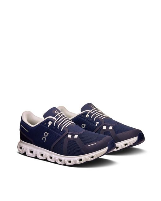 On Shoes Blue Sneaker Cloud 6 Midnight