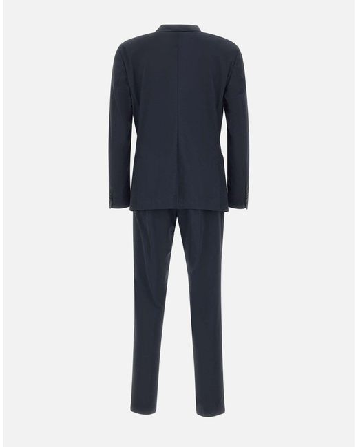 Boss Blue Stretch Two Piece Suit for men