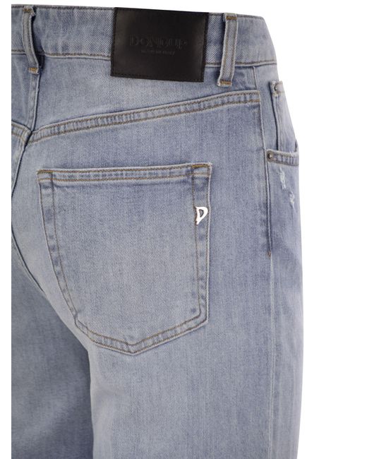 Tami jeans cinque tasche a gamba larga Dondup en coloris Blue