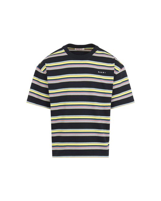 Marni Black Stripes T-Shirt