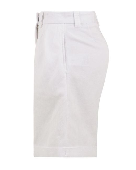 Aspesi White Shorts