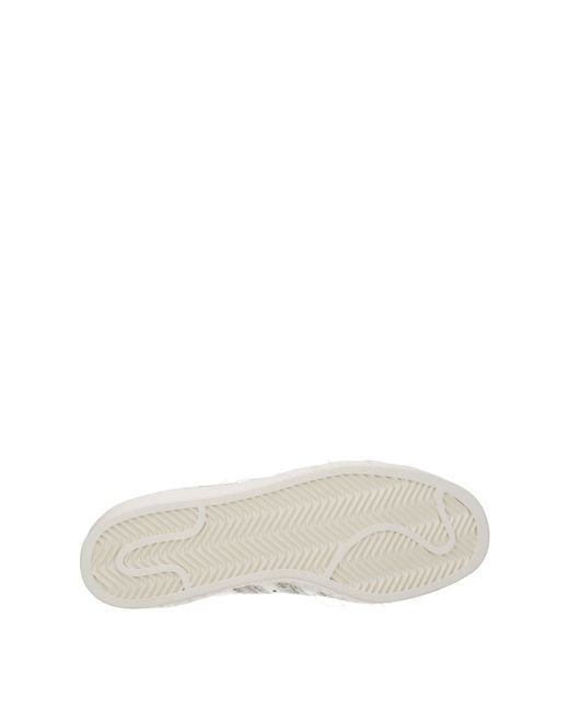 Y-3 White Sneakers Superstar Uomo Pelle Bianco for men