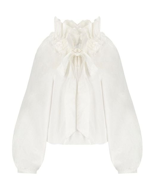 Essentiel Antwerp White Haquiri Blouse
