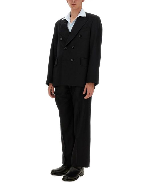 Our Legacy Black Double-Breasted Blazer