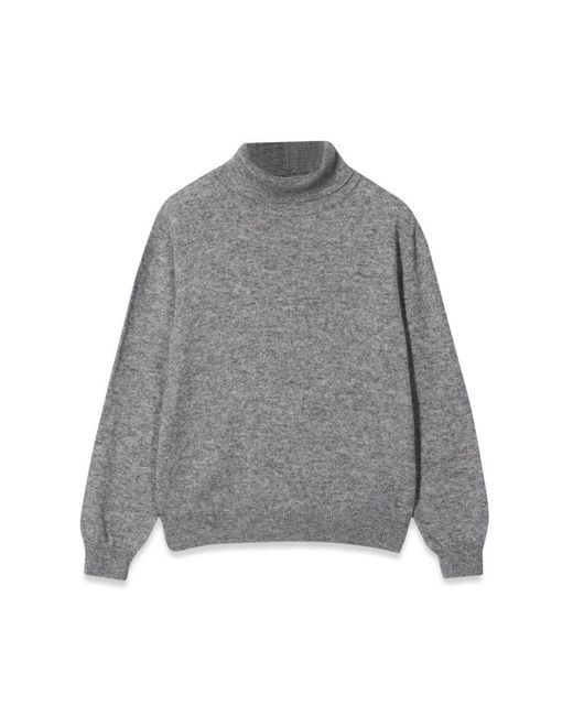 Fay Gray Crew Neck Sweater