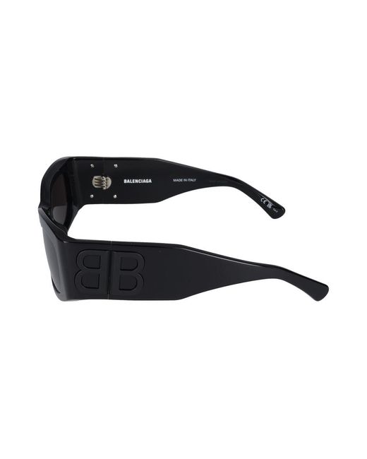 Balenciaga Sonnenbrille BB0360 S 001 schwarz schwarzes grau /18/125 in Black für Herren