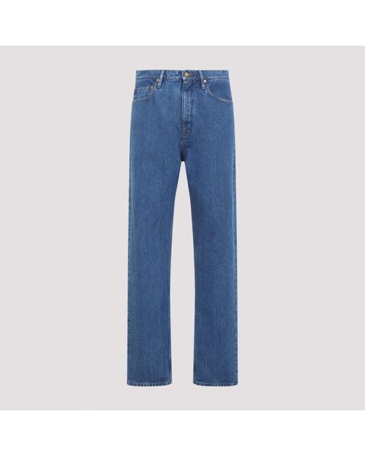 Jil Sander Blue Classic Denim Jeans