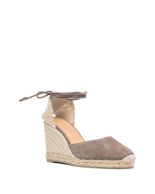 Castaner Natural Carina Espadrille Wedges