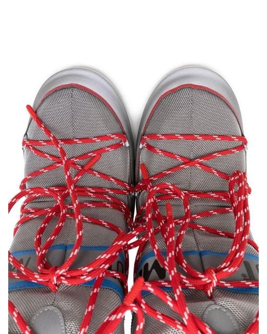 Moon Boot Red "Icon Space Racing" Boots