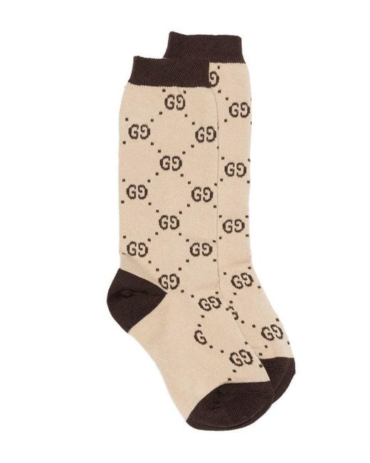 Gucci Natural Logginasoft Socks