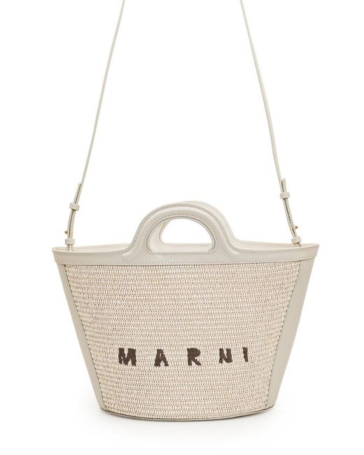 Marni White Borsa Tropicalia