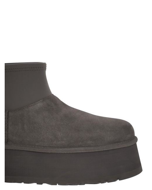 Ugg Gray Classic Mini Dipper Boots for men