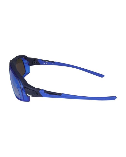 Nike Sonnenbrille Flyfree M FV2391 410 Matt Navy/Blue Mirror/Volt/14/135 für Herren