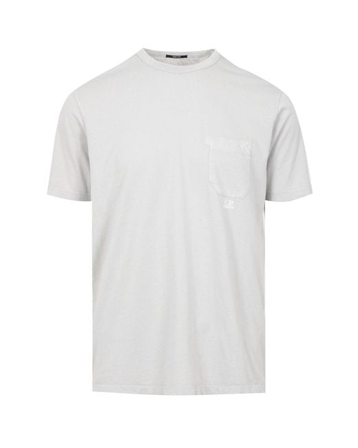 C P Company White T Shirts And Polos