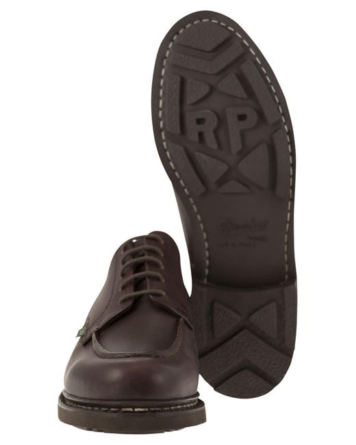 Paraboot Brown Chambord Derby With Tray