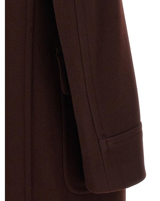 Tagliatore Brown 'Sherry' Coat for men