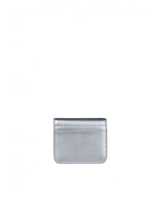 Balenciaga White Wallet Cash Mini