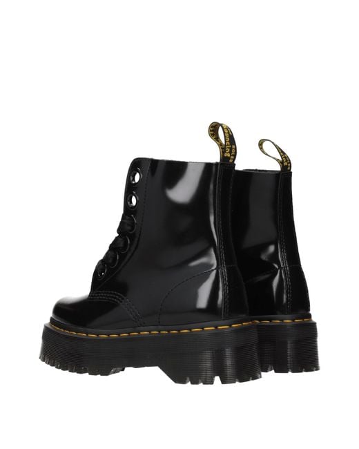 Dr. Martens Black Dr. Martens Stivaletti Donna Pelle Nero for men