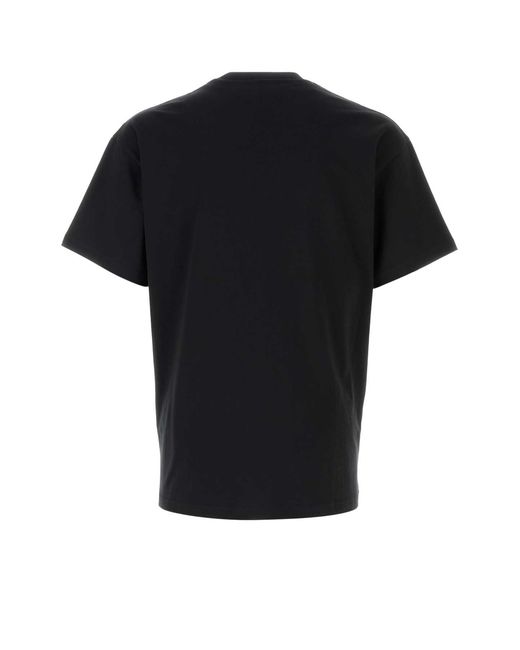 Givenchy Black Cotton T-Shirt for men