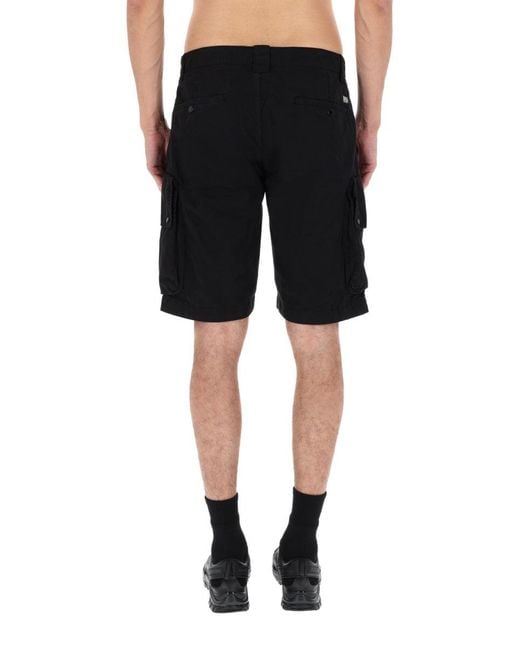 C P Company Black C. P. Company Swimwear 100% Cotton for men