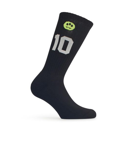 Calcetines de mezcla de algodón negro Barrow de hombre de color Blue