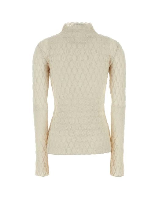 Camilla & Marc White Ivory Stretch Polyester Sissil Top